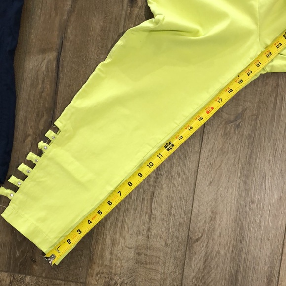 EURO ‘Queenie’ Pull-On Crop Pants w Stretch and Crystal Embellishments - Picture 8 of 8